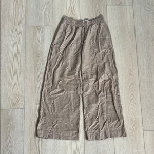 Abercrombie relaxed linen/cotton blend pants, Tia booth collection size medium